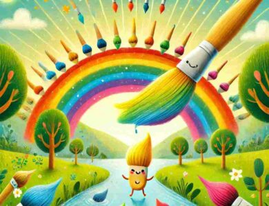 renkli fircalar ulkesi