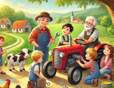 Yolda Kalan Minik Traktör 23 yolda kalan minik traktor