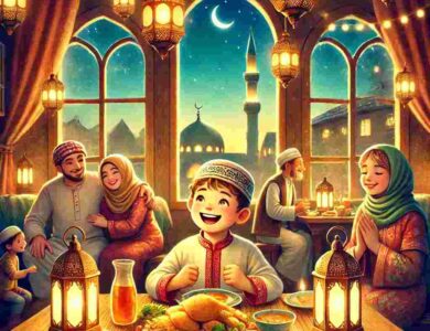 ilk iftarim ve sabretmeyi ogrenmek