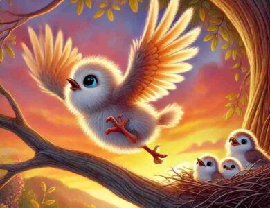 minik sercenin ilk ucusu