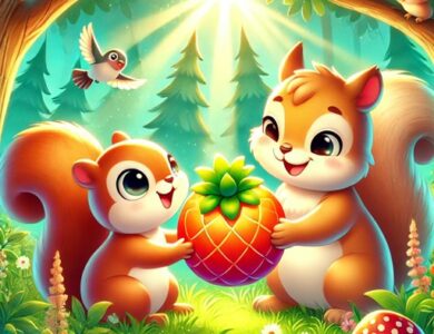 Paylaşmanın Gücü: Minik ve Kocaman’ın Meyve Macerası 22 paylasmanin gucu