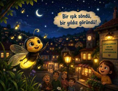 geceyi arayan minik atesbocegi