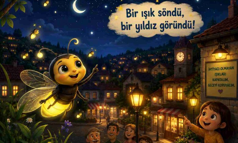 geceyi arayan minik atesbocegi